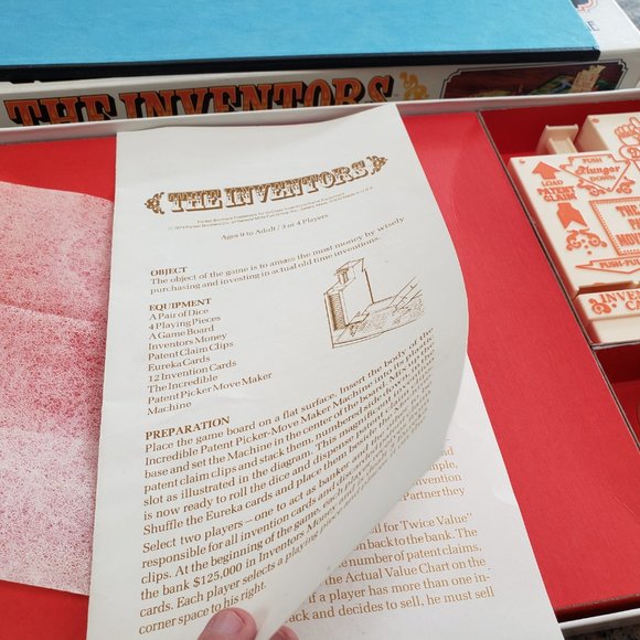 [GREAT Condition] Vintage 1974 "The Inventors" Board Game - Complete - Picture 10 of 10